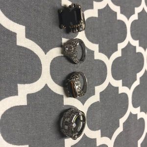 Sterling silver rings